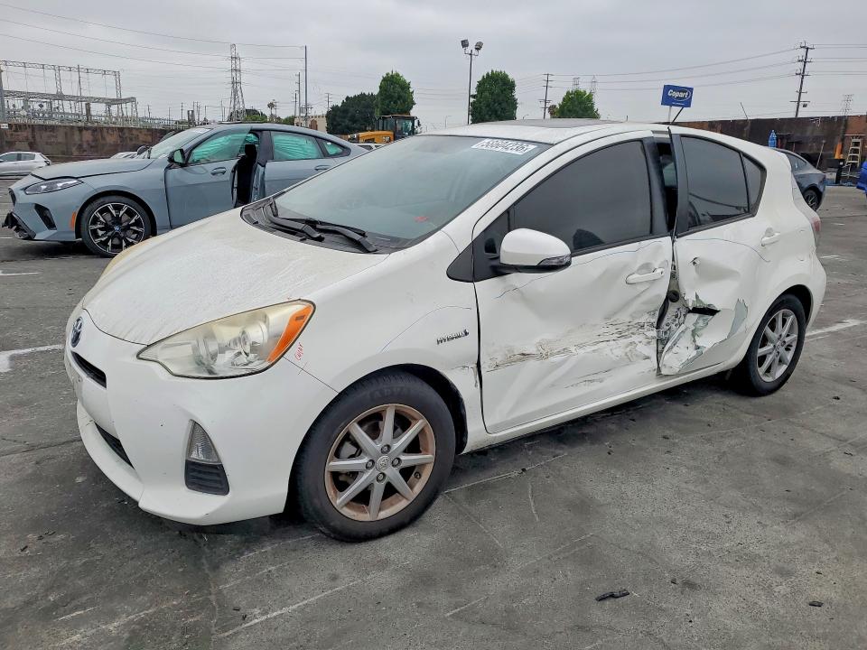 2012 Toyota VIN JTDKDTB34C1018070 COPART salvage auction — SIDE, CA - SALVAGE CERTIFICATE, sold $1,700 on 2026-07-06 (photo 1)