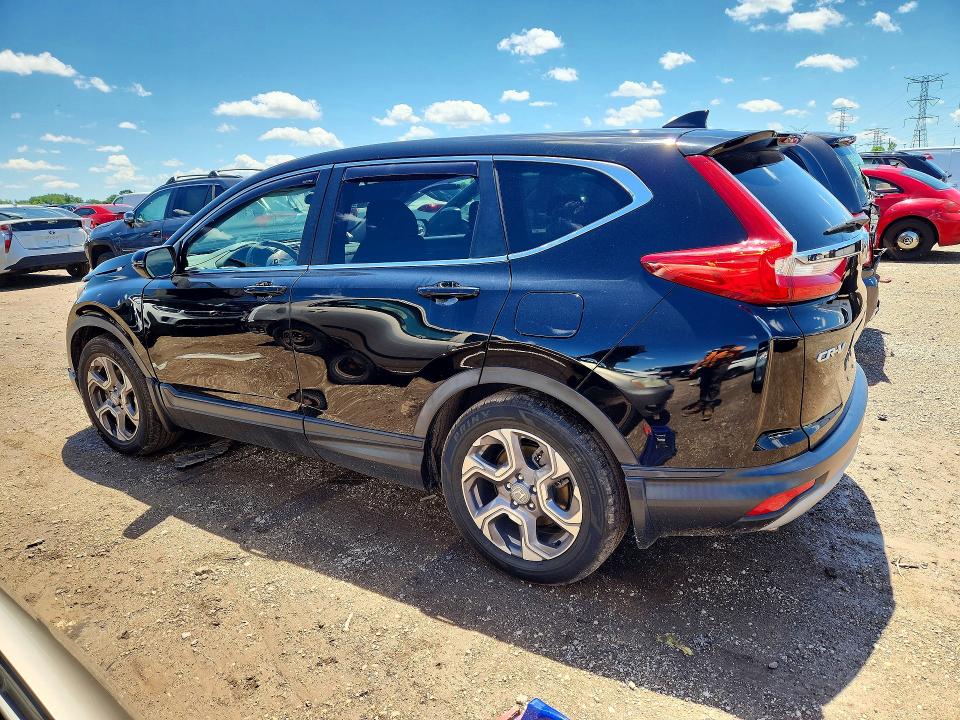 2017 Honda Cr-v VIN 7FARW1H59HE008238 COPART salvage auction — FRONT END, Wv - Salvage Certificate, sold $5,300 on 2026-07-28 (photo 2)