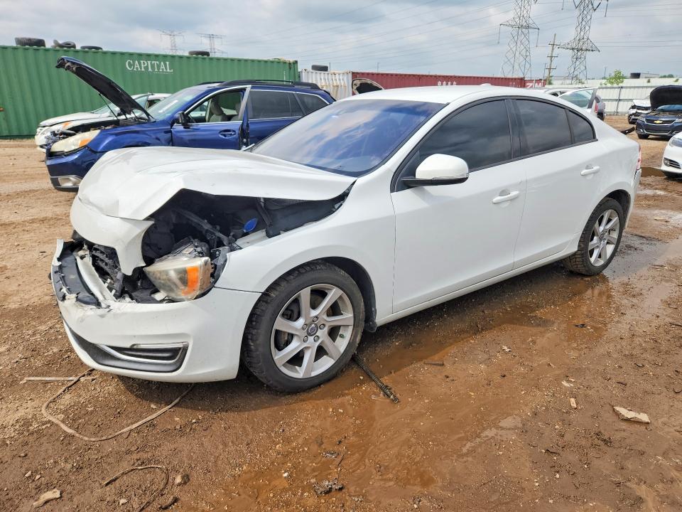 2014 Volvo S60 VIN YV1612FS3E1296302 COPART salvage auction — FRONT END, Il - Salvage Certificate, sold $475 on 2026-07-16 (photo 1)