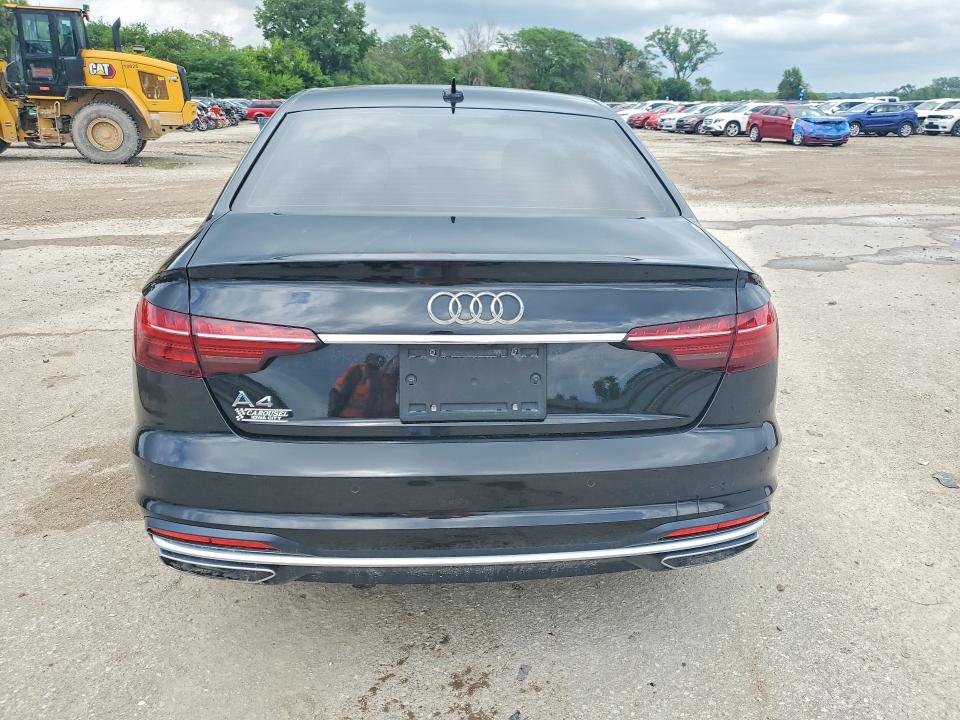 2020 Audi A4 VIN WAUHMAF4XLA042484 COPART salvage auction — FRONT END, Ia - Cert Of Title-Salvage Title, sold $4,750 on 2026-07-31 (photo 6)
