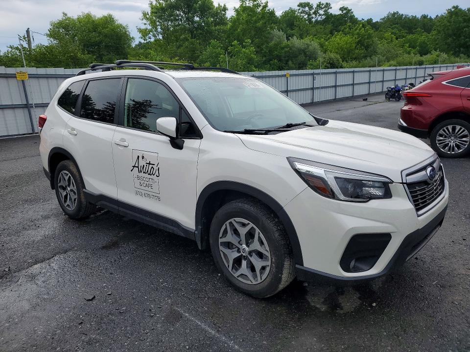 2021 Subaru Forester VIN JF2SKAJCXMH487542 COPART salvage auction — FRONT END, PA - CERTIFICATE OF SALVAGE, sold $4,750 on 2026-07-14 (photo 4)