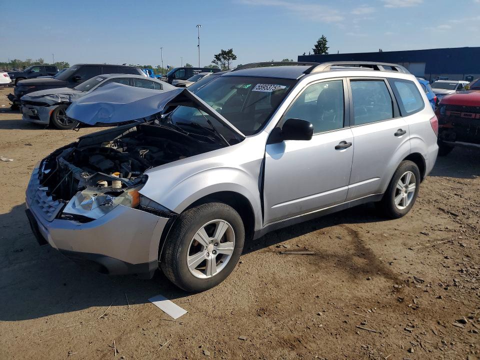 2012 Subaru Forester VIN JF2SHABC4CH408040 COPART salvage auction — FRONT END, Mi - Certificate Of Title, sold $1,200 on 2026-07-24 (photo 1)