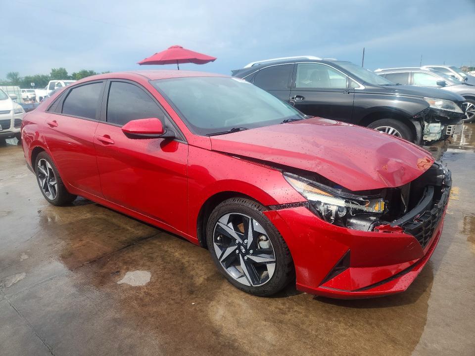 2023 Hyundai VIN KMHLS4AG0PU465337 COPART salvage auction — FRONT END, Wv - Salvage Certificate, sold $6,400 on 2026-07-02 (photo 4)