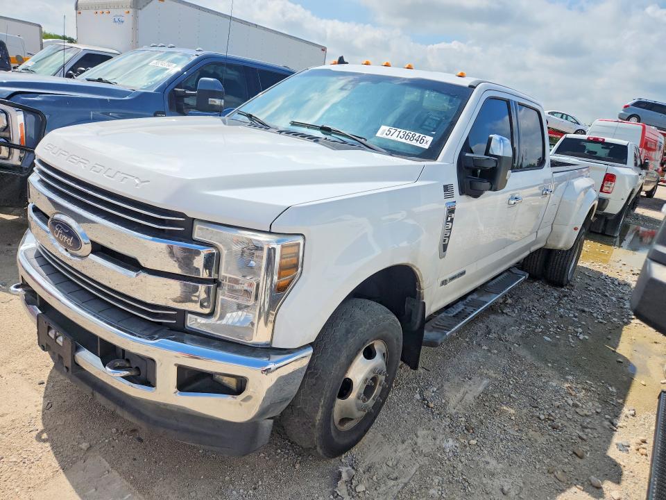 2019 Ford F350 VIN 1FT8W3DT8KEF01098 COPART salvage auction — MECHANICAL, Tx - Certificate Of Title, sold $12,500 on 2026-07-27 (photo 1)
