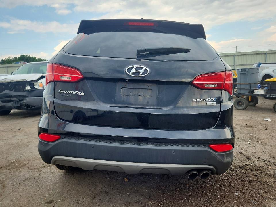 2014 Hyundai Santa fe VIN 5XYZWDLA9EG225956 COPART salvage auction — UNDERCARRIAGE, Pa - Certificate Of Salvage, sold $1,600 on 2026-07-14 (photo 6)