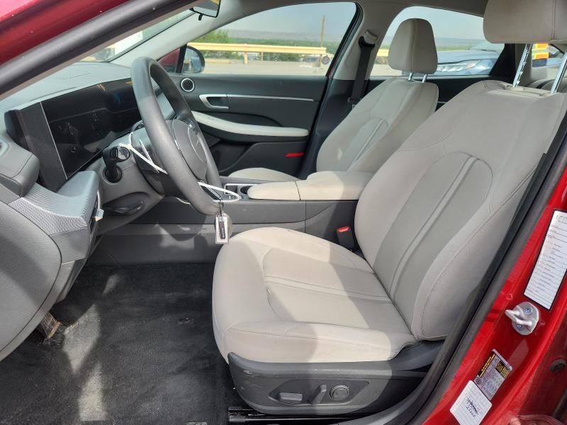2025 Hyundai Sonata VIN KMHL64JA5SA479924 COPART salvage auction — FRONT END, Az - Cert Of Title - Salvage, sold $6,600 on 2026-07-13 (photo 6)