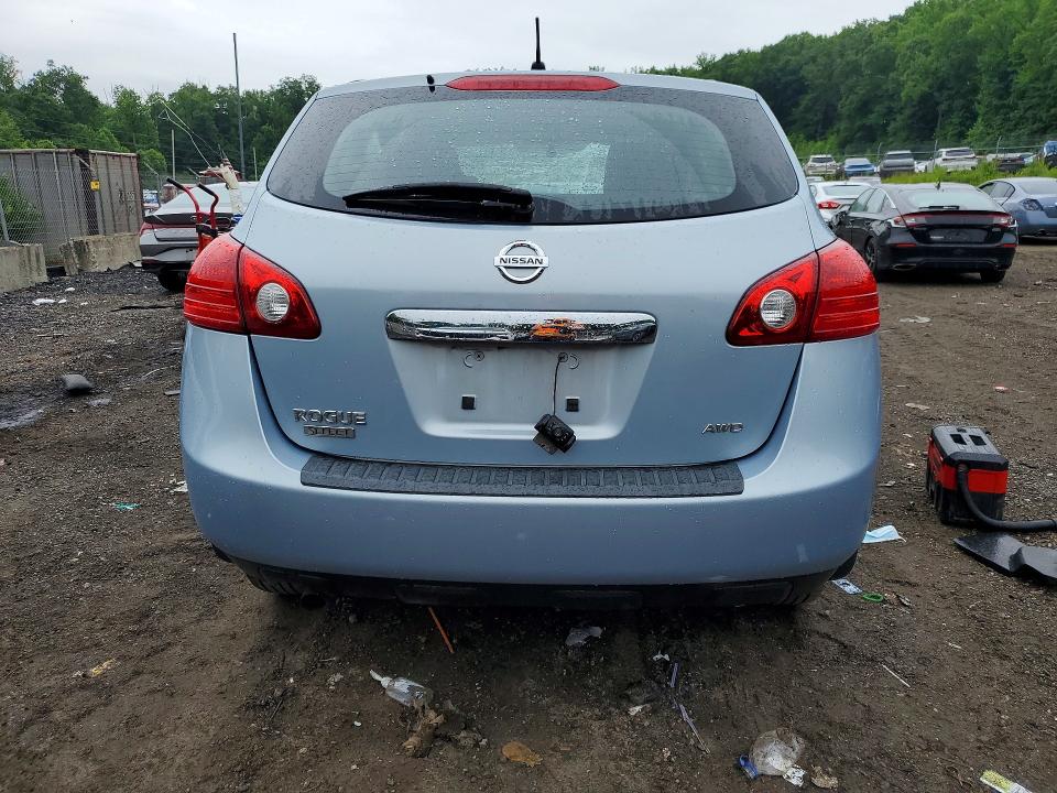2014 Nissan Rogue VIN JN8AS5MV0EW203206 COPART salvage auction — FRONT END, MD - CERT OF SALVAGE > 75% DAMAGE, sold $375 on 2026-07-30 (photo 6)