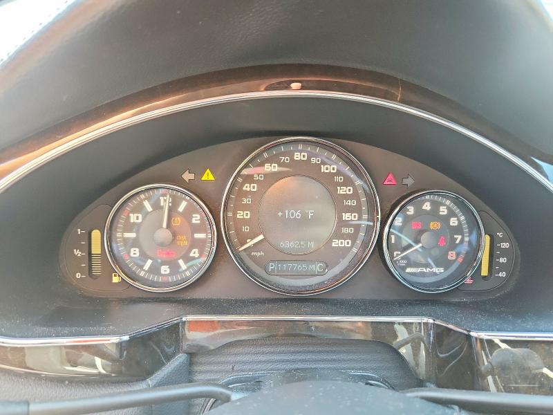 2010 Mercedes-benz Cls-class VIN WDDDJ7HB6AA162522 COPART salvage auction — MECHANICAL, Nc - Dealer Only Clean Title (P), sold $6,300 on 2026-07-29 (photo 9)