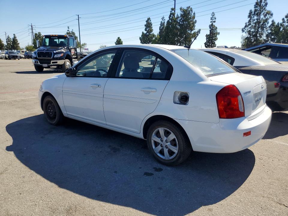 2011 Hyundai Accent VIN KMHCN4ACXBU606640 COPART salvage auction — MINOR DENT/SCRATCHES, Ca - Dis/Dlr/Exp Only Clean Title, sold $475 on 2026-07-28 (photo 2)