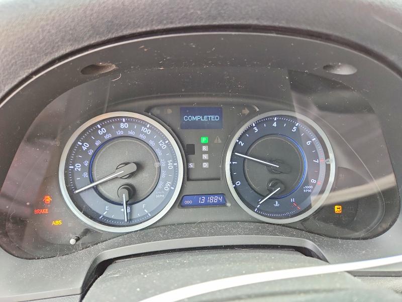2012 Lexus Is VIN JTHCF5C28C5056361 COPART salvage auction — FRONT END, Oh - Cert Of Title-Rebuilt Salvage, sold $775 on 2026-07-02 (photo 9)