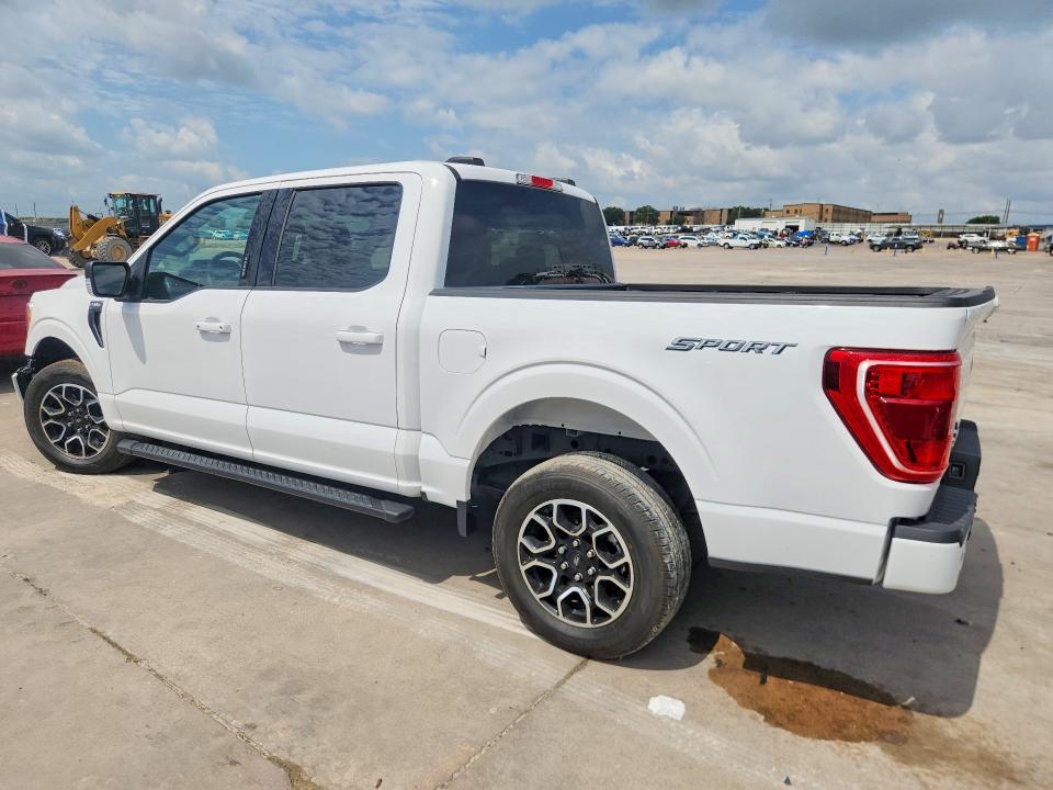 2023 Ford VIN 1FTEW1C8XPKF01388 COPART salvage auction — FRONT END, Tx - Certificate Of Title, sold $175 on 2026-07-09 (photo 2)