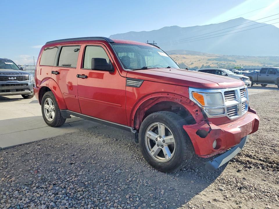 2007 Dodge Nitro VIN 1D8GU58K77W566400 COPART salvage auction — FRONT END, UT - SALVAGE CERTIFICATE, sold $350 on 2026-08-31 (photo 4)