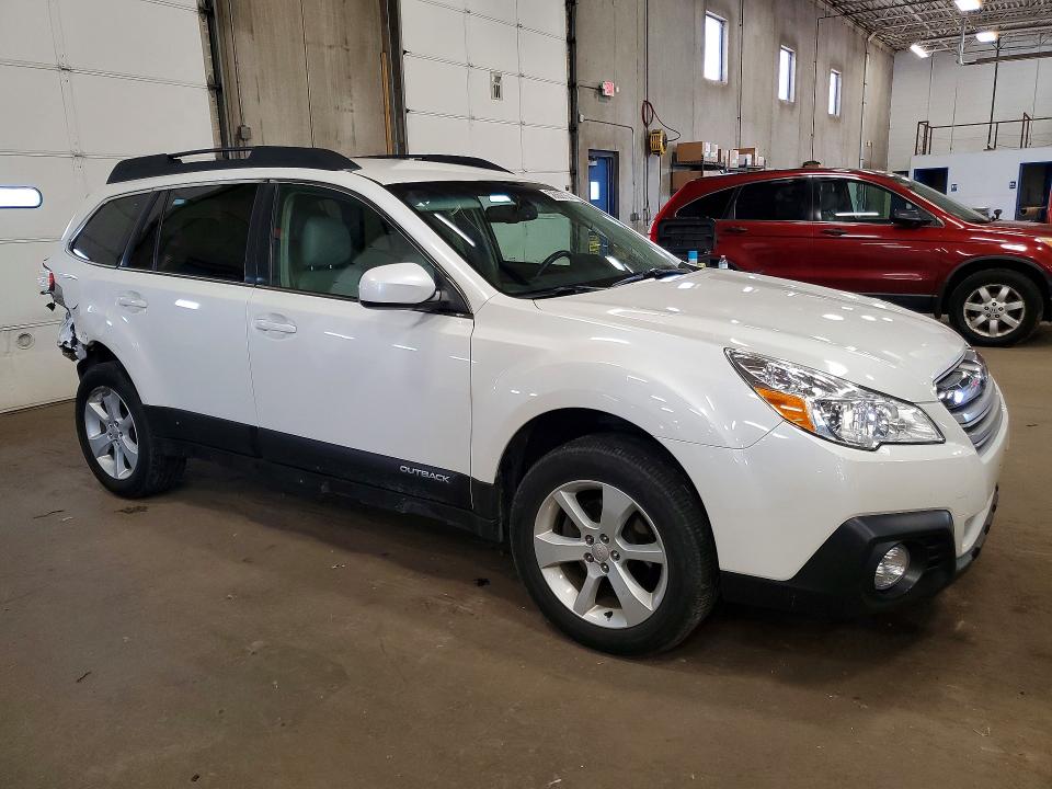 2014 Subaru Outback VIN 4S4BRCCC1E3269731 COPART salvage auction — REAR END, Mn - Cert Of Title-Salvage, sold $2,950 on 2026-07-02 (photo 4)