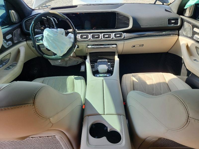 2024 Mercedes-benz Gls-klasse amg VIN 4JGFF8KE7RB195074 COPART salvage auction — FRONT END, IL - SALVAGE CERTIFICATE, sold $63,500 on 2026-07-27 (photo 8)