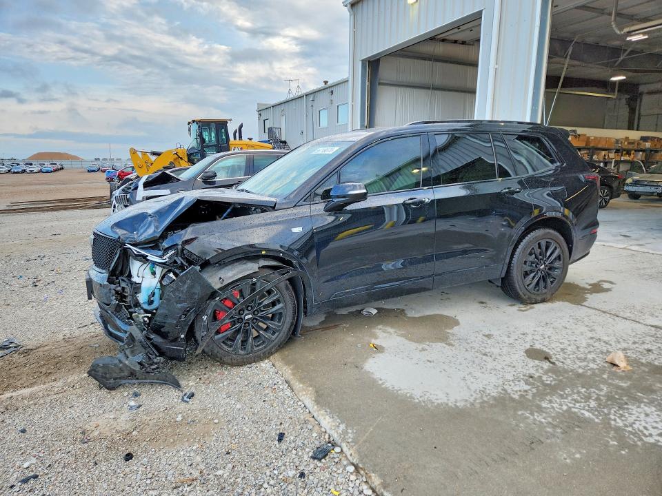 2023 Cadillac Xt6 VIN 1GYKPGRS1PZ176962 COPART salvage auction — FRONT END, Ne - Cert Of Title-Salvage, sold $10,700 on 2026-07-07 (photo 1)