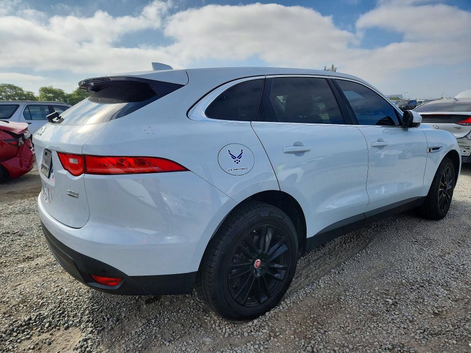 2018 Jaguar F-pace VIN SADCK2FN0JA274109 COPART salvage auction — REAR END, Ca - Salvage Certificate, sold $3,550 on 2026-07-02 (photo 3)