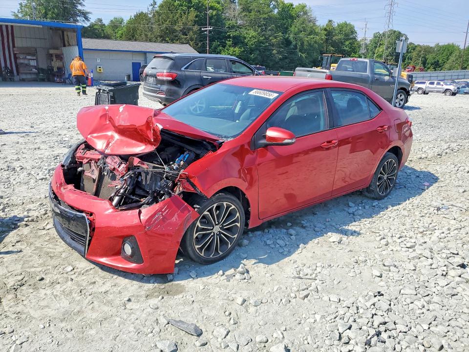 2016 Toyota VIN 5YFBURHE9GP374852 COPART salvage auction — FRONT END, Nc - Salvage Certificate Of Title, sold $1,600 on 2026-07-22 (photo 1)