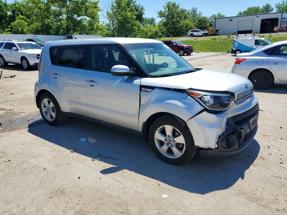 2018 Kia VIN KNDJN2A29J7535709 COPART salvage auction — FRONT END, Salvage Title, sold $3,050 on 2026-07-28 (photo 4)