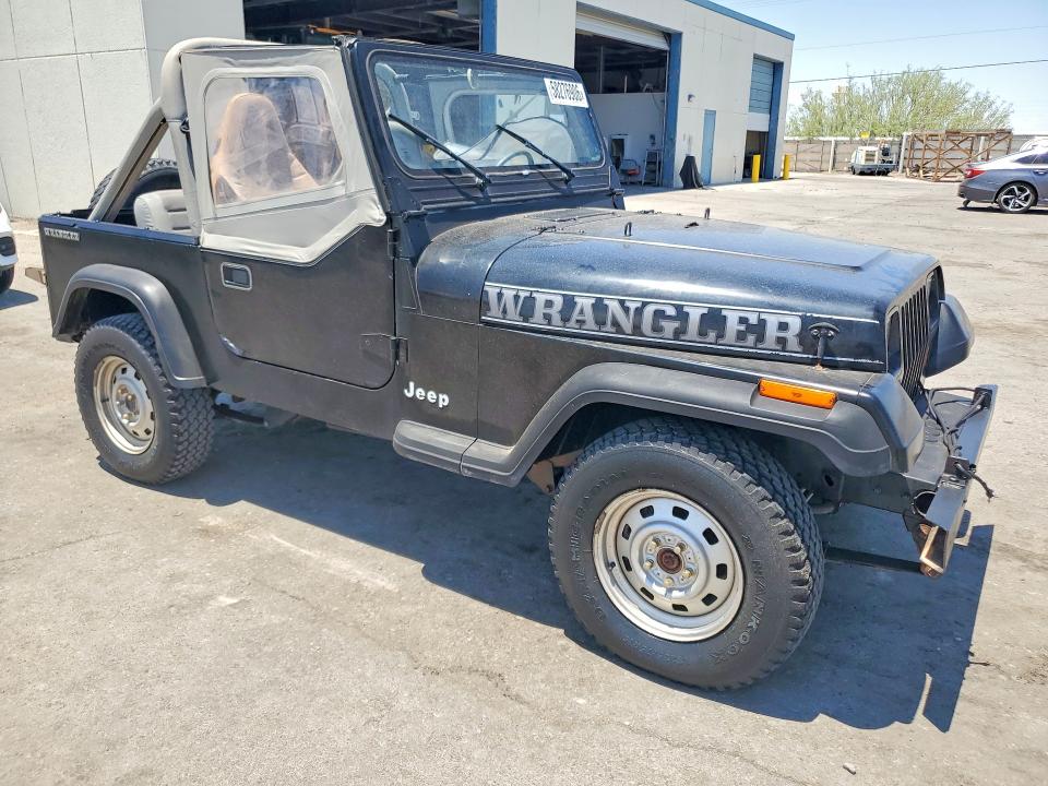 1989 Jeep Wrangler / VIN 2J4FY19E5KJ169262 COPART salvage auction — MECHANICAL, Tx - Certificate Of Title (P), sold $5,800 on 2026-08-03 (photo 4)