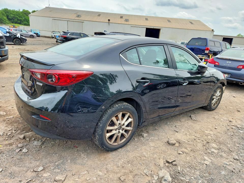 2014 Mazda 3 VIN JM1BM1V78E1130098 COPART salvage auction — FRONT END, Pa - Certificate Of Salvage, sold $1,100 on 2026-07-15 (photo 3)