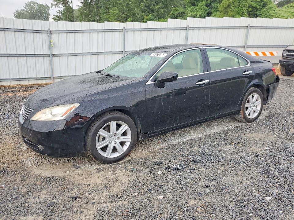 2008 Lexus ES VIN JTHBJ46G982158921 COPART salvage auction — REAR END, Nc - Salvage Certificate Of Title, sold $275 on 2026-07-29 (photo 1)