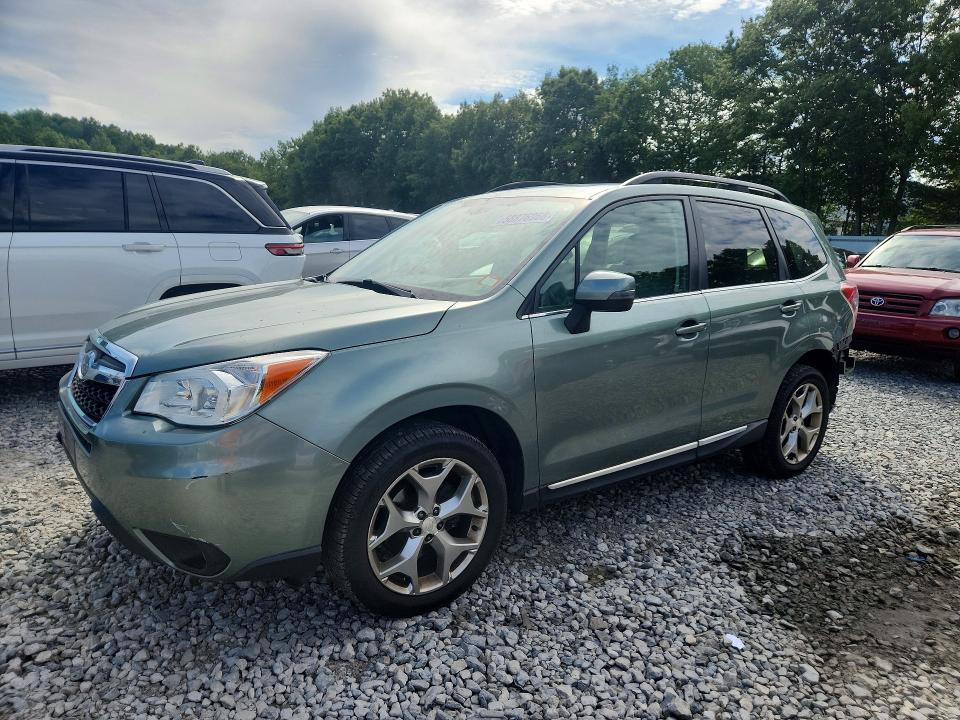 2015 Subaru VIN JF2SJAWC1FH413621 COPART salvage auction — REAR END, MA - CERT OF TITLE-RECONSTRCTD COLL, sold $650 on 2026-07-23 (photo 1)