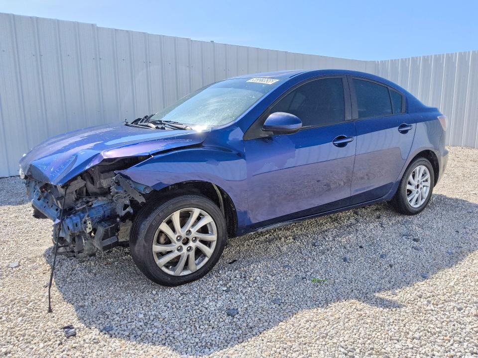 2012 Mazda 3 VIN JM1BL1V74C1670810 COPART salvage auction — FRONT END, FL - CERTIFICATE OF TITLE, sold $10 on 2026-07-28 (photo 1)