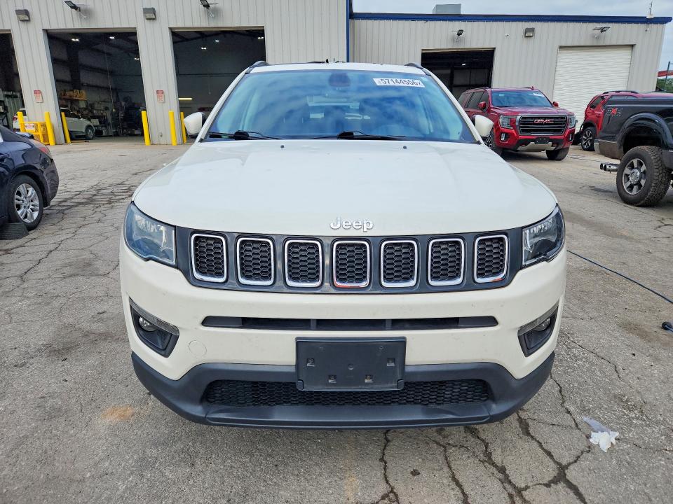 2021 Jeep Compass VIN 3C4NJDBB9MT501745 COPART salvage auction — HAIL, Mo - Salvage Certificate Of Title, sold $7,500 on 2026-08-26 (photo 5)