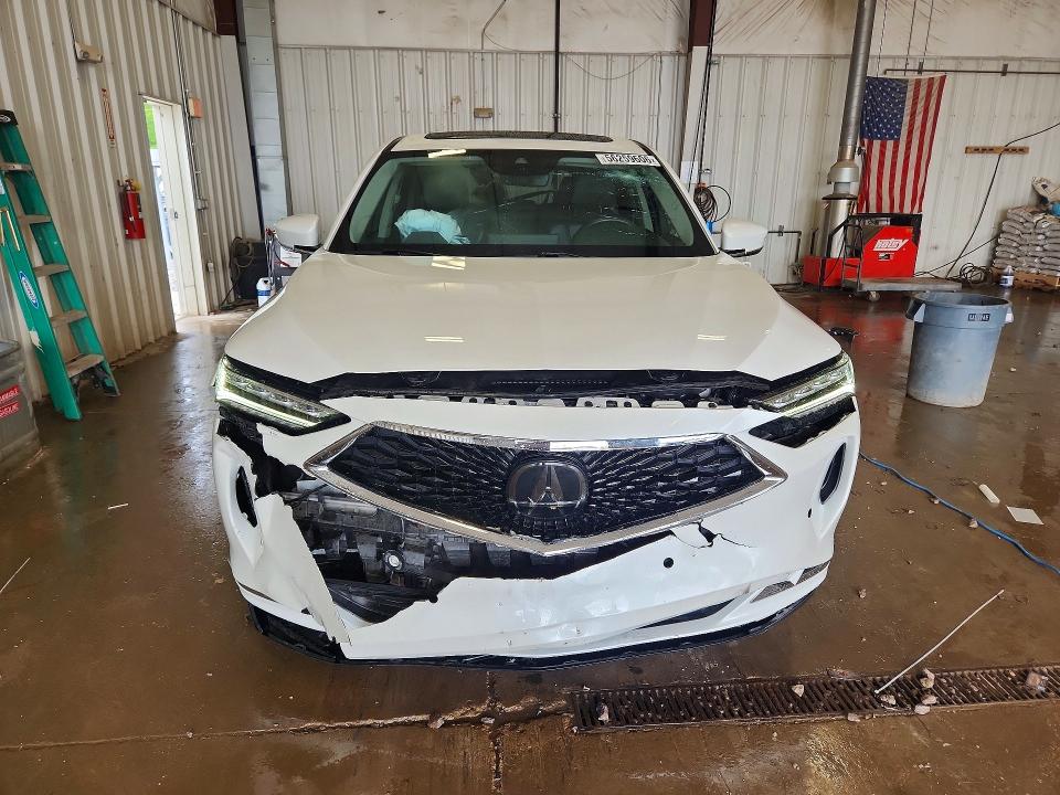 2022 Acura Mdx VIN 5J8YE1H48NL033174 COPART salvage auction — FRONT END, Wi - Cert Of Title-Claim Paid, sold $12,100 on 2026-07-27 (photo 5)