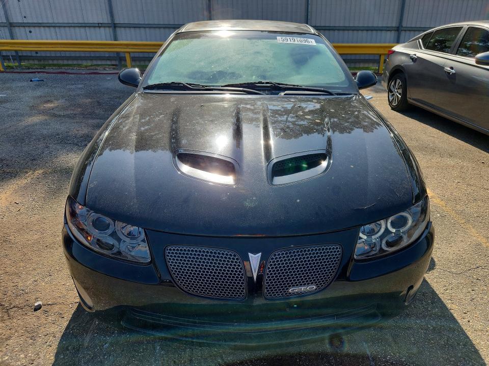 2006 Pontiac Gto VIN 6G2VX12UX6L820026 COPART salvage auction — WATER/FLOOD, Al - Cert Of Title-Flood Salvage, sold $250 on 2026-07-27 (photo 5)