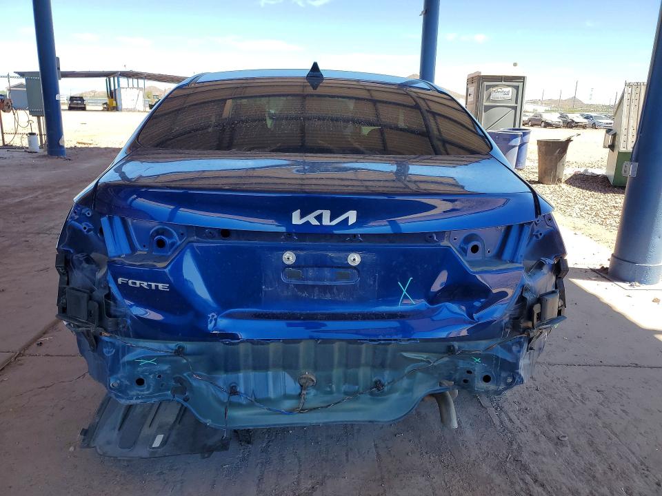 2023 Kia VIN 3KPF24ADXPE513173 COPART salvage auction — REAR END, AZ - CERT OF TITLE - SALVAGE, sold $825 on 2026-07-30 (photo 6)