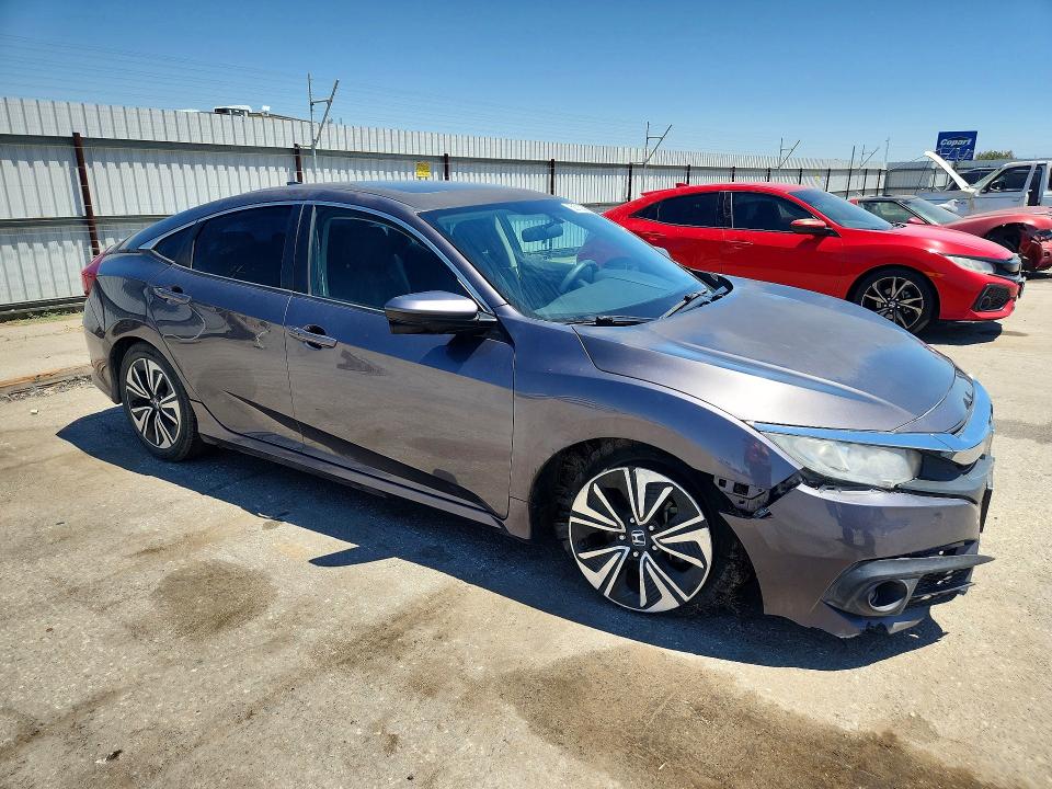2017 Honda Civic VIN 2HGFC1F36HH638366 COPART salvage auction — FRONT END, Ca - Salvage Certificate, sold $2,250 on 2026-07-17 (photo 4)