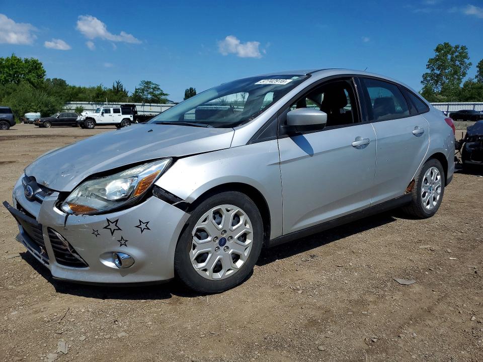 2012 Ford Focus VIN 1FAHP3F27CL255679 COPART salvage auction — FRONT END, Oh - Cert Of Title-Salvage, sold $250 on 2026-07-02 (photo 1)