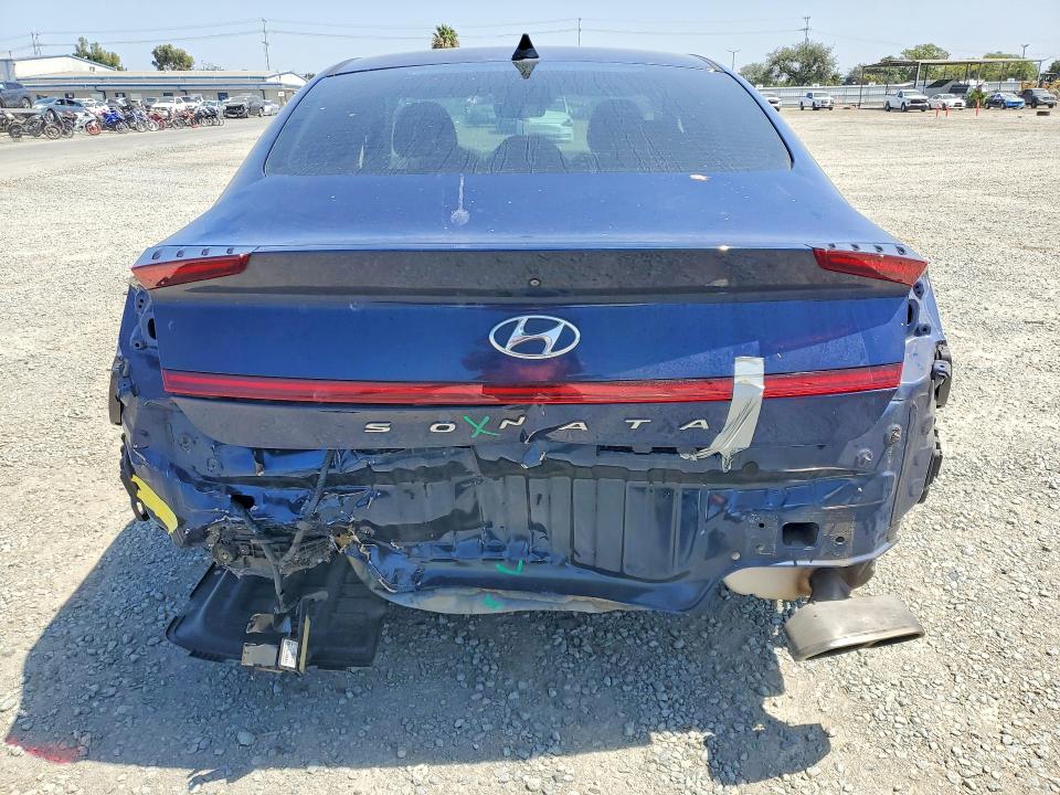2020 Hyundai Sonata VIN 5NPEL4JA5LH047317 COPART salvage auction — REAR END, CA - SALVAGE CERTIFICATE, sold $3,500 on 2026-07-24 (photo 6)