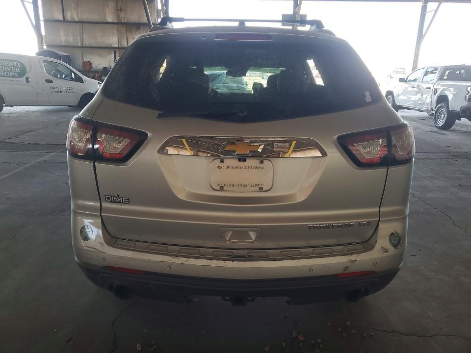 2014 Chevrolet Traverse VIN 1GNKRJKD1EJ256080 COPART salvage auction — FRONT END, Az - Certificate Of Title (P), sold $525 on 2026-07-27 (photo 6)