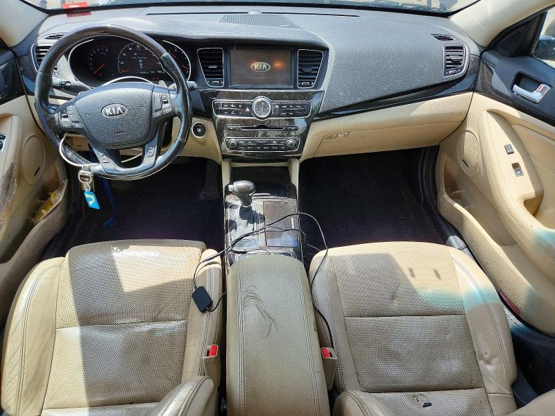 2014 Kia Cadenza VIN KNALN4D79E5166117 COPART salvage auction — MECHANICAL, Il - Certificate Of Title, sold $400 on 2026-07-07 (photo 8)