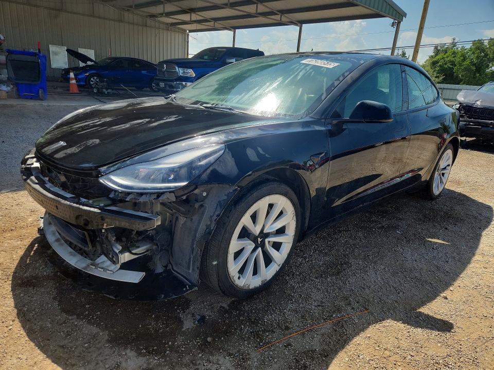 2022 Tesla Model 3 VIN 5YJ3E1EA0NF286589 COPART salvage auction — FRONT END, Ky - Certificate Of Title, sold $6,800 on 2026-07-15 (photo 1)