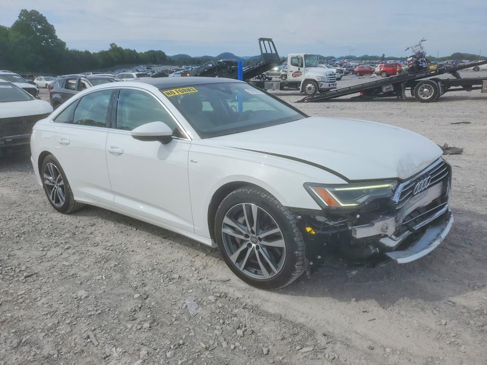 2019 Audi A6 VIN WAUL2AF25KN037392 COPART salvage auction — FRONT END, Tn - Salvage Certificate, sold $13,200 on 2026-07-30 (photo 4)