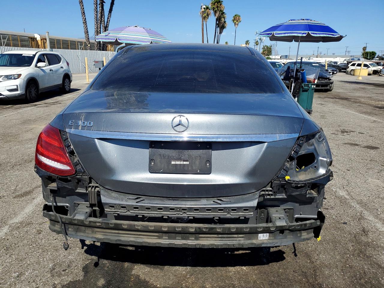 2017 Mercedes-Benz E-Class VIN WDDZF4JB0HA027448 COPART salvage auction — Rear End, CA - SALVAGE CERTIFICATE, sold $5,700 on 2026-07-10 (photo 6)