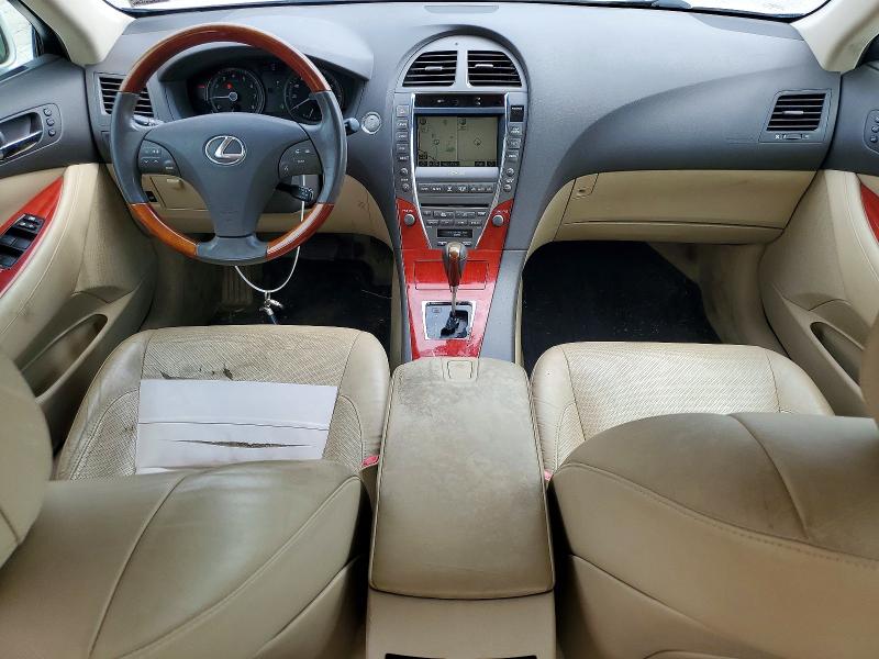 2008 Lexus Es 350 VIN JTHBJ46G182258558 COPART salvage auction — SIDE, PA - CERTIFICATE OF SALVAGE, sold $775 on 2026-07-02 (photo 8)
