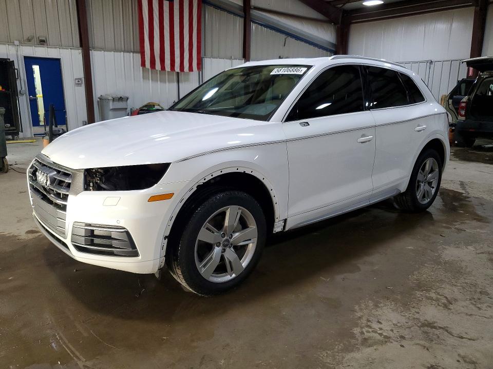 2018 Audi Q5 VIN WA1BNAFY2J2113185 — COPART salvage auction photo