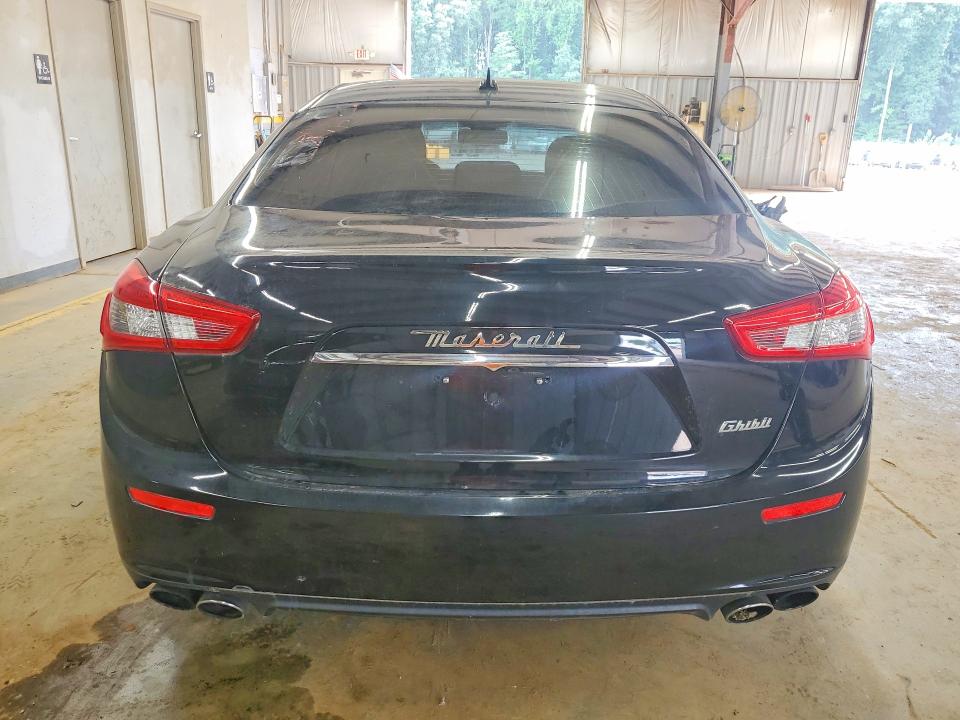 2014 Maserati Ghibli VIN ZAM57XSA4E1112149 COPART salvage auction — UNDERCARRIAGE, Nc - Dealer Only Clean Title, sold $4,600 on 2026-07-29 (photo 6)
