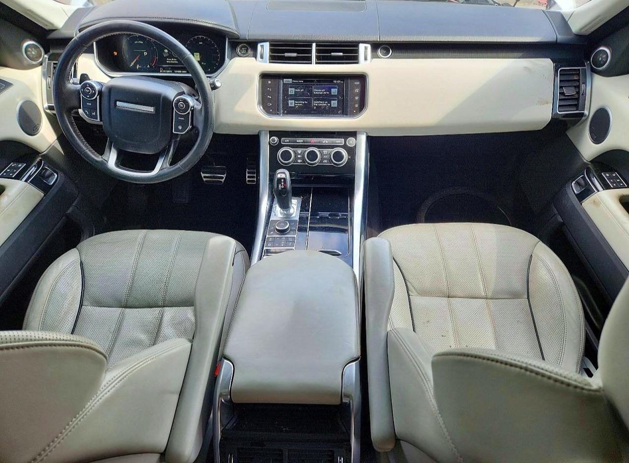 2016 Land Rover Range Rover Sport VIN SALWR2EF8GA595105 COPART salvage auction — Normal Wear, TX - CERTIFICATE OF TITLE, sold $4,900 on 2026-07-03 (photo 8)