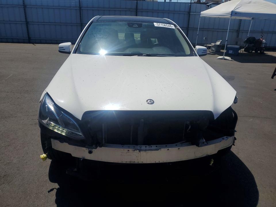 2016 Mercedes-benz VIN WDDHF5KB7GB222424 COPART salvage auction — FRONT END, Ca - Salvage Certificate, sold $4,850 on 2026-07-08 (photo 5)