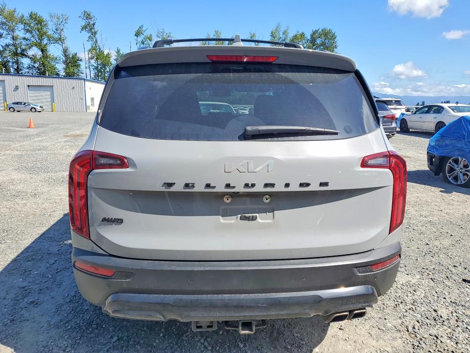 2022 Kia Telluride VIN 5XYP5DHC7NG243201 COPART salvage auction — FRONT END, Wa - Bill Of Sale, sold $7,700 on 2026-07-27 (photo 6)