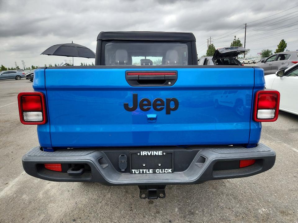 2023 Jeep Gladiator VIN 1C6HJTAG6PL559601 COPART salvage auction — FRONT END, CA - SALVAGE CERTIFICATE, sold $5,700 on 2026-08-25 (photo 6)