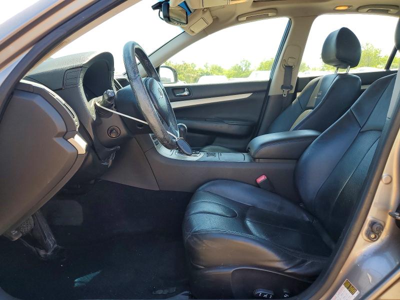 2008 Infiniti G35 VIN JNKBV61F98M263770 COPART salvage auction — FRONT END, Il - Salvage Certificate, sold $1,700 on 2026-07-08 (photo 7)