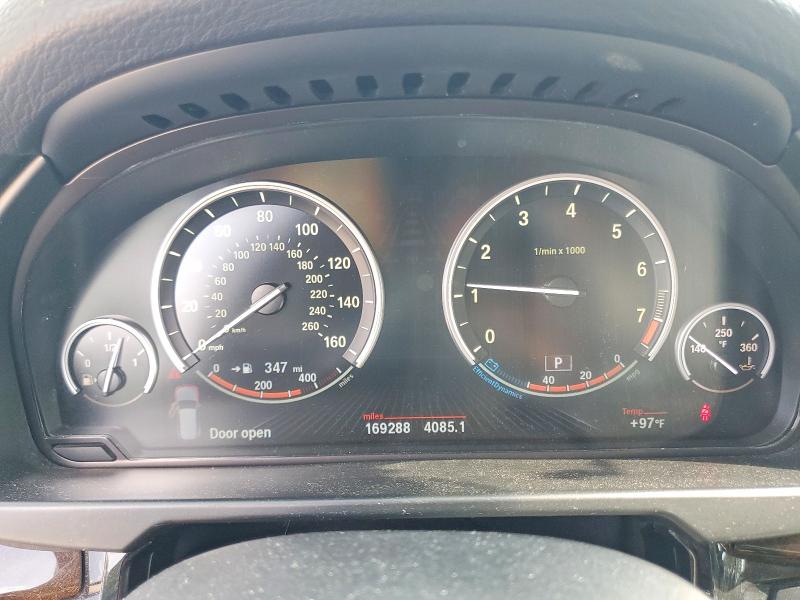 2015 BMW X5 VIN 5UXKR0C5XF0P09323 COPART salvage auction — FRONT END, Tx - Salvage Vehicle Title, sold $4,550 on 2026-07-31 (photo 9)