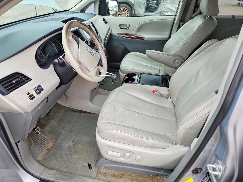 2012 Toyota Sienna VIN 5TDYK3DC1CS276921 COPART salvage auction — FRONT END, Tx - Salvage Vehicle Title, sold $1,600 on 2026-07-07 (photo 7)
