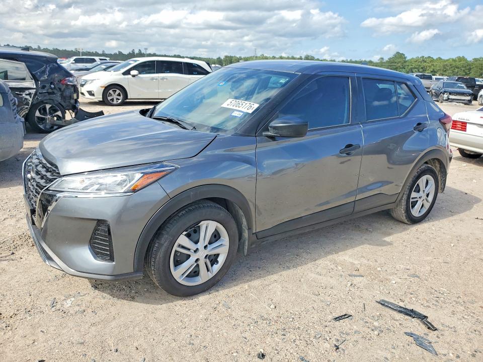 2024 Nissan Kicks VIN 3N1CP5BV2RL583916 COPART salvage auction — SIDE, Tx - Salvage Vehicle Title, sold $3,350 on 2026-07-28 (photo 1)